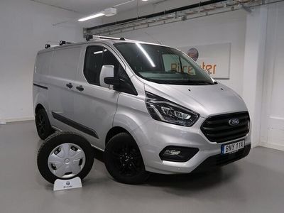 begagnad Ford 300 Custom Transit2.0 V-Däck ingår Drag-Inredning-Värmare-Kamera-Carpla 2020, Minibuss