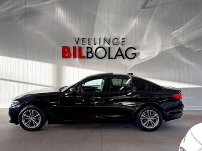 Begagnad BMW 520 Sport Line 190 HK (139 kW) 2017 Svart Sedan