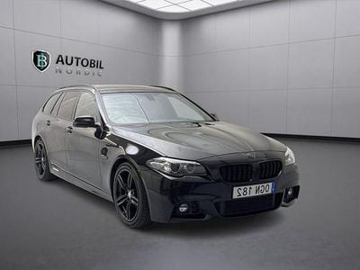 Svart Begagnad 2016 BMW 520 Performance Kombi | 208 000 kr
