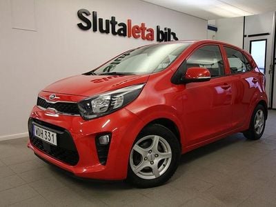 Röd Begagnad 2018 Kia Picanto Advance Halvkombi | 79 900 kr (Marknadspris)