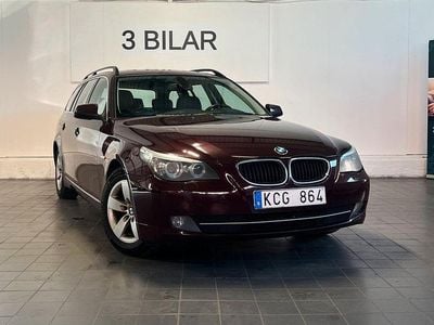 Begagnad BMW 520 177 HK (130 kW) 2009 Mörkröd Kombi