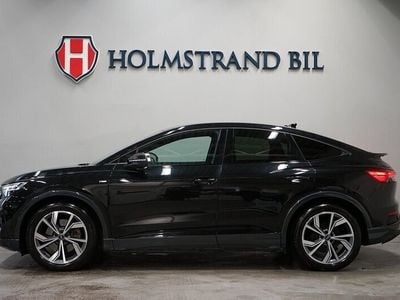 Begagnad Audi Q4 Sportback e-tron S-Line 210 kW (286 HK) 2023 Svart SUV