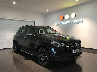 Begagnad Mercedes GLE350 Premium 333 HK (244 kW) 2021 Obsidian black metallic/svart läder/alcantaraklädsel SUV