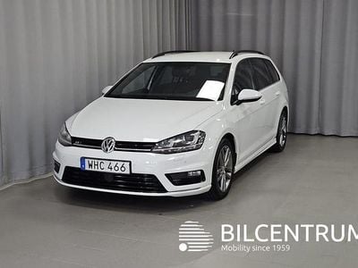 Vit Begagnad 2017 VW Golf VII R-line Kombi | 174 900 kr (Marknadspris)