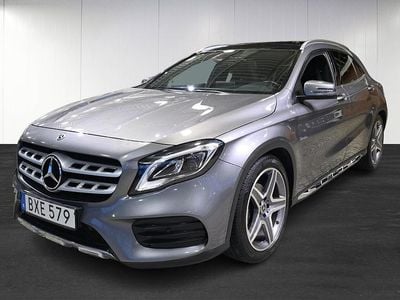 Begagnad Mercedes GLA200 AMG line 136 HK (100 kW) 2018 Grå SUV