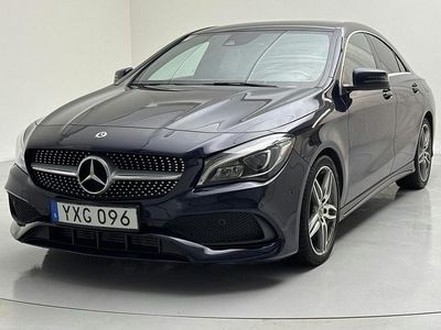 Mörkblå Begagnad 2018 Mercedes CLA200 AMG Sportkupé | 200 000 kr (Marknadspris)