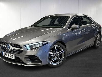Grå Begagnad 2020 Mercedes A200 AMG line Sedan | 270 000 kr (Marknadspris)