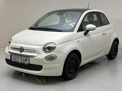 Vit Begagnad 2020 Fiat 500 Lounge | 109 000 kr