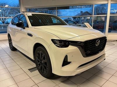 Vit (rhodium white) Ny 2025 Mazda CX-60 Homura-Line SUV | 597 000 kr (Marknadspris)