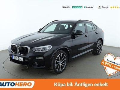 Begagnad BMW X4 M Sport 256 HK (188 kW) 2019 Svart SUV