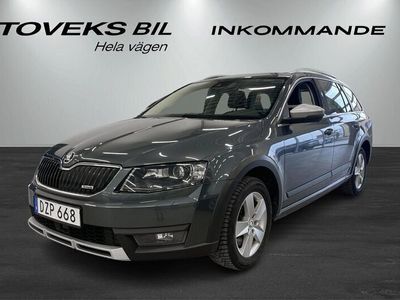 begagnad Skoda Octavia Scout 2.0 TDI DSG 4x4 Dragkrok Påskränta 6,95%