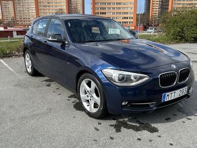 begagnad BMW 118 d 5-dörrars Sport line Euro 5 NYBES