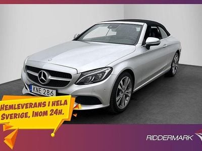 Silver Begagnad 2017 Mercedes C200 Cab | 334 900 kr