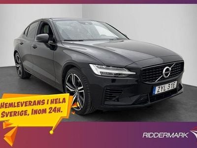 Svart Begagnad 2021 Volvo S60 R-Design Sedan | 334 900 kr (Marknadspris)