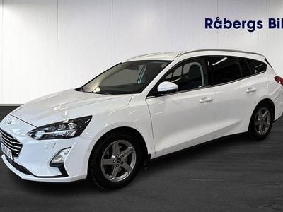 Begagnad Ford Focus Titanium 120 HK (88 kW) 2020 Vit Kombi