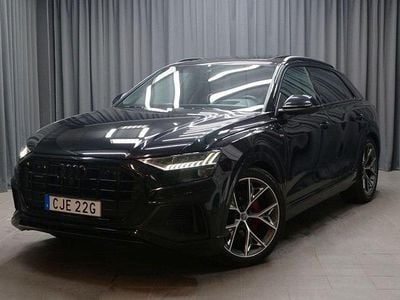 Begagnad Audi Q8 S-Line 286 HK (210 kW) 2019 Svart SUV