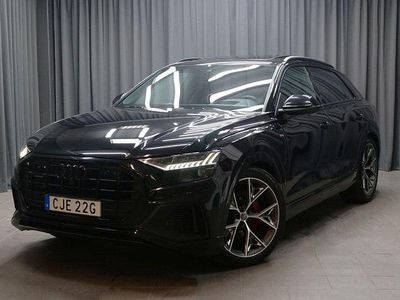 Svart Begagnad 2019 Audi Q8 S-Line SUV | 669 000 kr (Dyr)