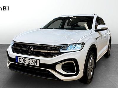Vit Begagnad 2024 VW T-Roc R-line SUV | 369 900 kr (Marknadspris)