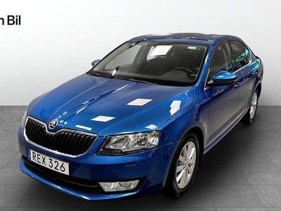 Begagnad Skoda Octavia Ambition 150 HK (110 kW) 2016 Blå Sedan