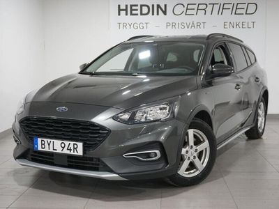 begagnad Ford Focus Active Kombi Hybrid 1.0 / Navi / Backkamera 125 HK