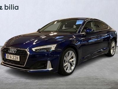 Begagnad Audi A5 Sportback Comfort 265 HK (194 kW) 2021 Blå Halvkombi