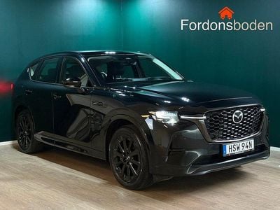 Svart Begagnad 2022 Mazda CX-60 Homura-Line SUV | 398 800 kr (Marknadspris)