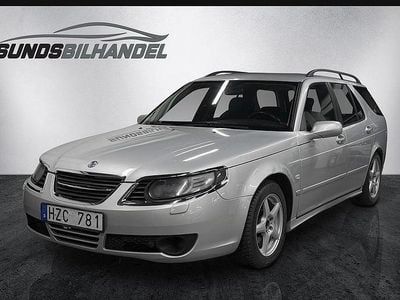 Grå Begagnad 2008 Saab 9-5 Linear Kombi | 39 900 kr (Marknadspris)