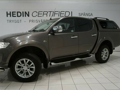 begagnad Mitsubishi L200 2,5DI-D 178HK AUT CREWCAB 4X4 DRAG