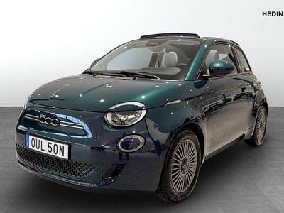 Begagnad Fiat 500e 86 kW (118 HK) 2022 Grön Halvkombi