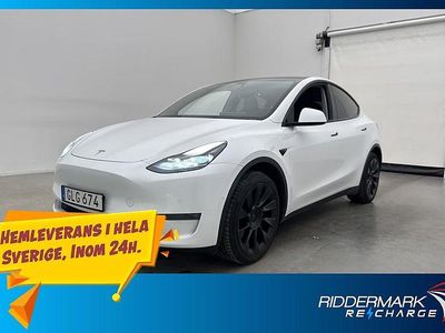 Vit Begagnad 2022 Tesla Model Y Long Range AWD SUV | 299 800 kr (Marknadspris)