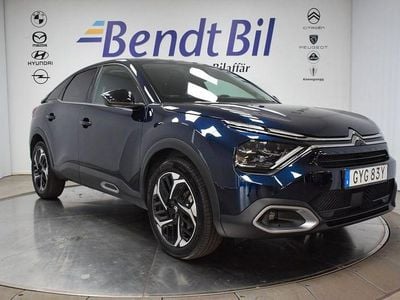 Blå Begagnad 2024 Citroën C4 PureTech Halvkombi | 229 500 kr (Marknadspris)