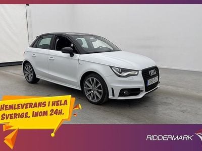 Vit Begagnad 2014 Audi A1 Sportback S-Line Halvkombi | 109 800 kr