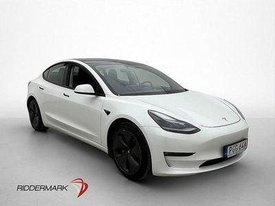 Begagnad Tesla Model 3 Long Range AWD 366 kW (498 HK) 2021 Vit Sedan