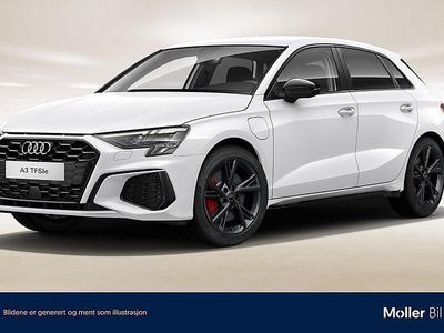Begagnad Audi A3 Sportback e-tron S-Line 245 HK (180 kW) 2021 Vit Halvkombi