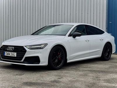 Vit Begagnad 2020 Audi A7 Sportback S-Line Halvkombi | 549 900 kr
