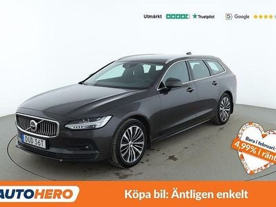 Begagnad Volvo V90 Momentum 200 HK (147 kW) 2020 Grå Kombi