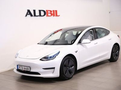 begagnad Tesla Model 3 Dual Motor Long-Range 440hk AWD / Drag / Pano / Läder / Na