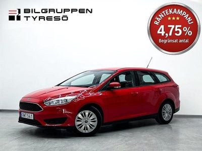 Röd Begagnad 2016 Ford Focus Kombi | 59 900 kr (Bra pris)