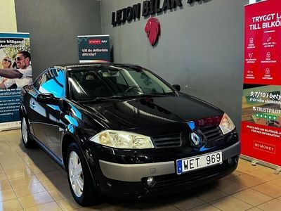 begagnad Renault Mégane Cabriolet Coupé- 1.6 116hk Panorama tack