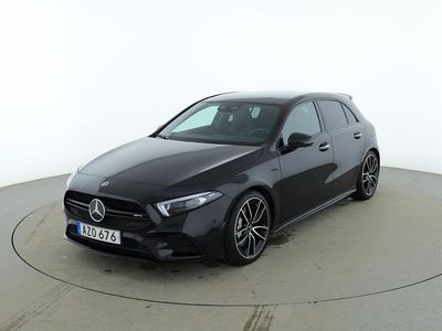 Svart Begagnad 2022 Mercedes A35 AMG AMG Halvkombi | 445 000 kr (Marknadspris)