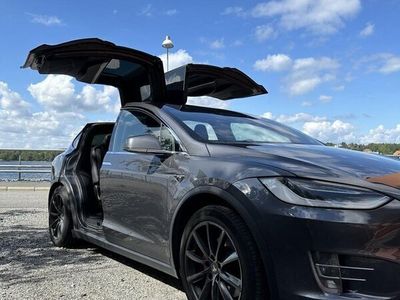 begagnad Tesla Model X P100D Ludicrous