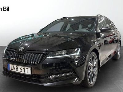 Svart Begagnad 2020 Skoda Superb Kombi | 309 000 kr (Marknadspris)