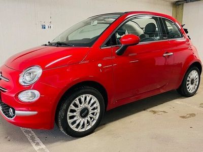 begagnad Fiat 500C 1.2 8V Euro6 Appel Car Play