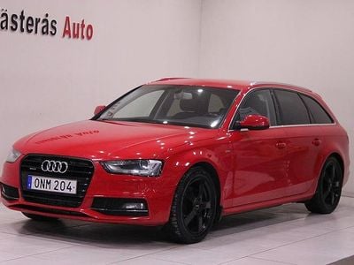 Begagnad Audi A4 S-Line 150 HK (110 kW) 2014 Röd Kombi