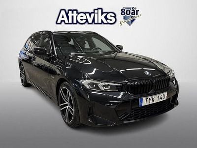 Svart Begagnad 2022 BMW 330e M Sport Kombi | 358 800 kr (Marknadspris)