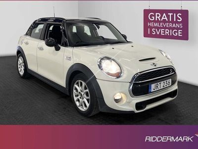 begagnad Mini Cooper S 5-dörrar Pepper Välservad Excitement 2015, Halvkombi