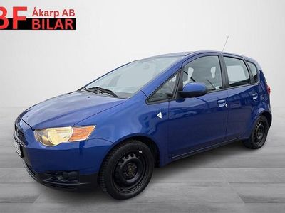 Begagnad Mitsubishi Colt 95 HK (69 kW) 2009 Blå Halvkombi