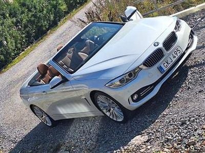 Begagnad BMW 428 Luxury Line 245 HK (180 kW) 2014 Mineral white metallic Cab