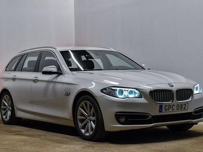 Vit Begagnad 2015 BMW 520 M Sport Kombi | 128 900 kr (Bra pris)
