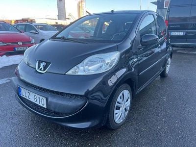 Begagnad Peugeot 107 68 HK (50 kW) 2008 Svart Halvkombi
